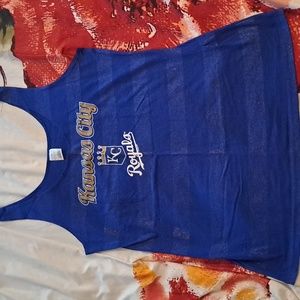 KC Royals sparkle tank